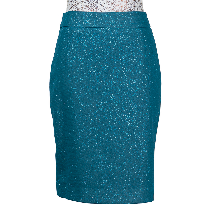 CBK Suit, Safak Bling Skirt - Turquoise