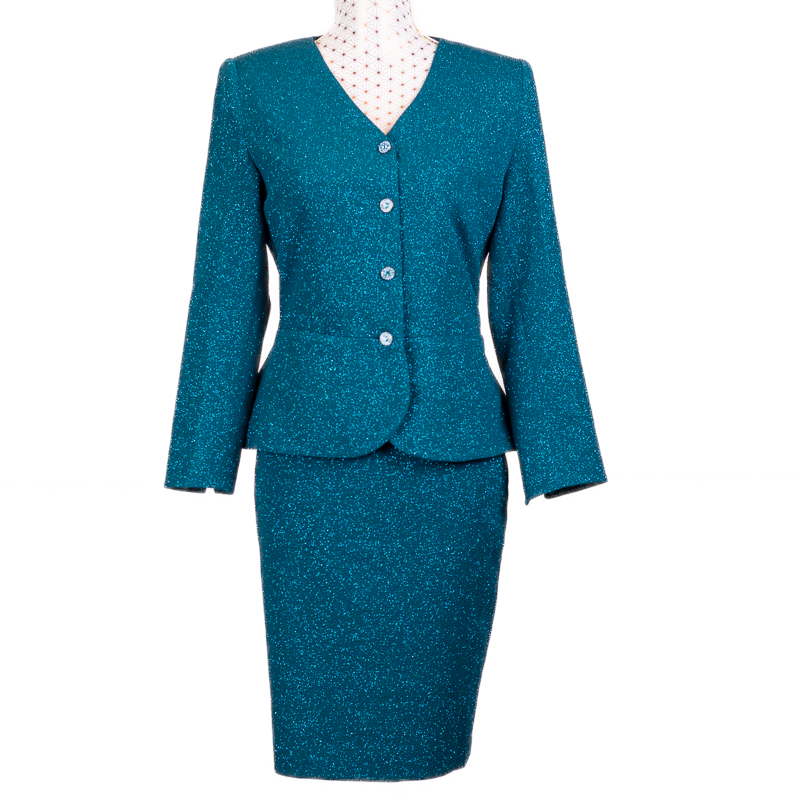 CBK Suit, Bling Jacket - Turquoise