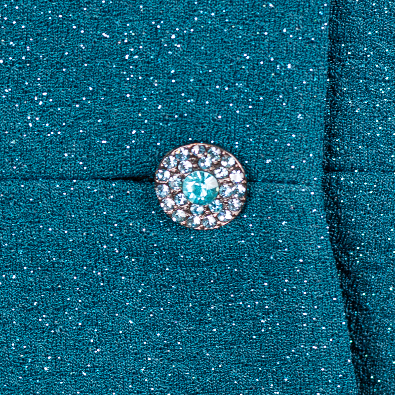 CBK Suit, Bling Jacket - Turquoise