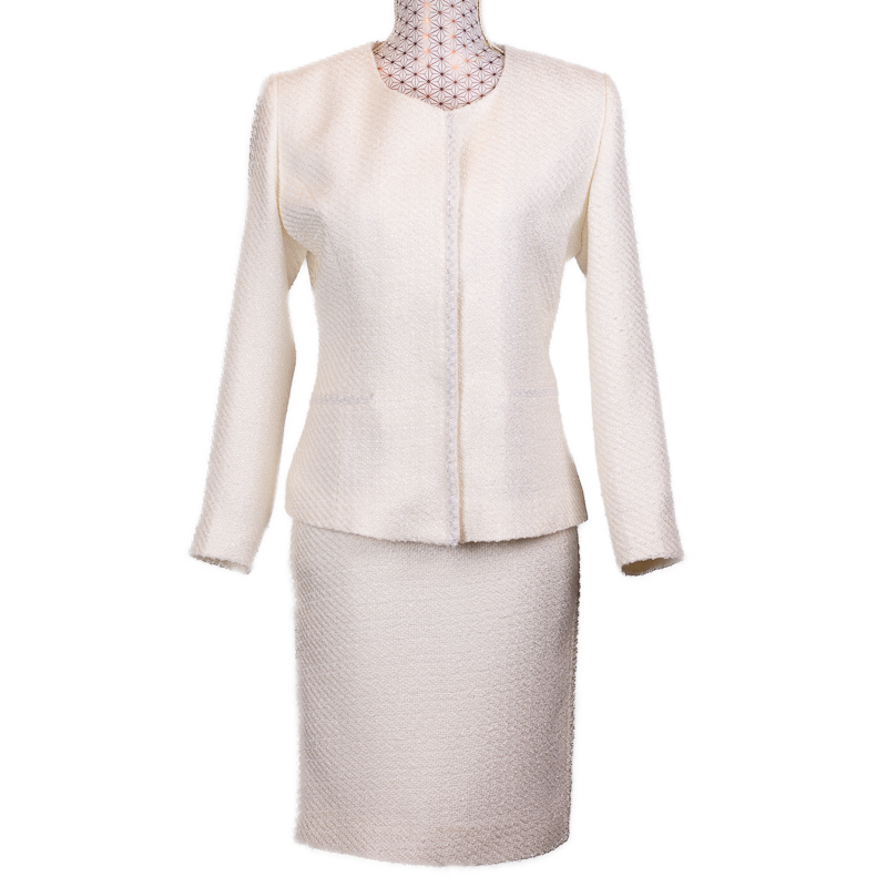 CBK Suit, Chanel Look Jacket - White