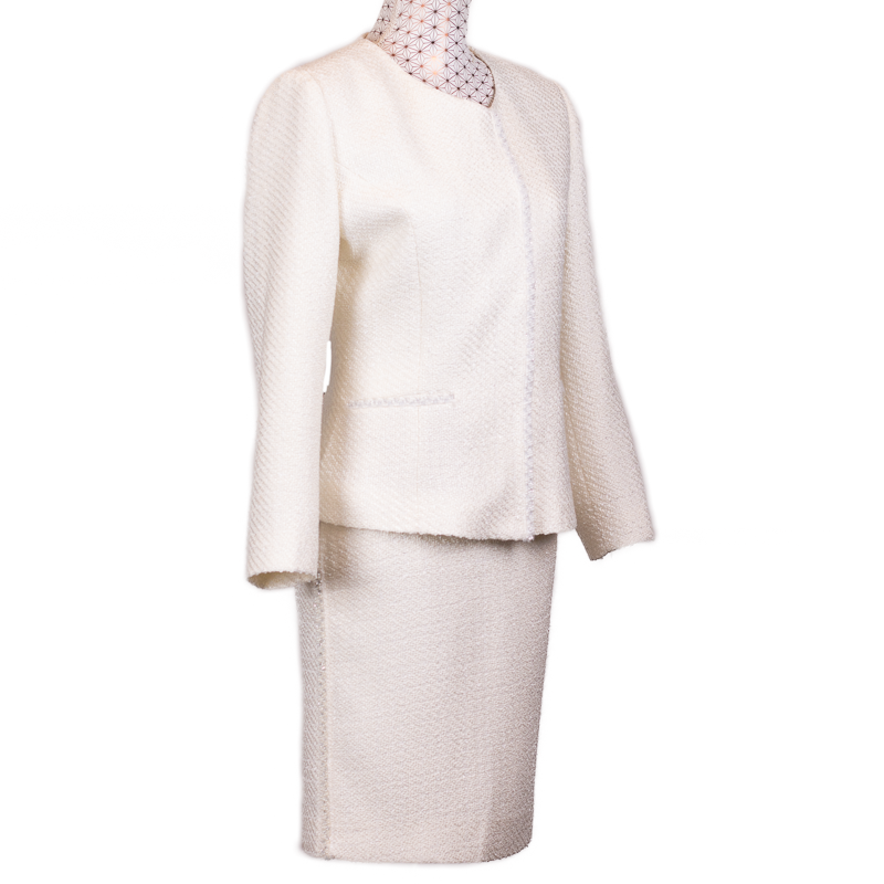 CBK Suit, Chanel Look Jacket - White