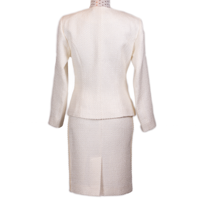 CBK Suit, Chanel Look Jacket - White