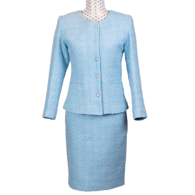 CBK Suit, Chanel Look - Light Blue