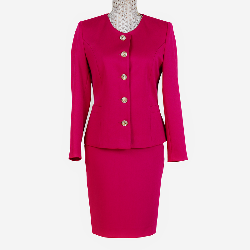 CBK Suit, Saraya Classic Jacket - Cerise